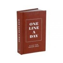 Luxe One Line a Day - A Five-Year Memory Book