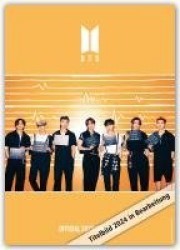 BTS Bangtan Boys 2024 A3 Wall Calendar