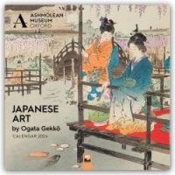 Ashmolean Museum: Japanese Art by Ogata Gekkō Wall Calendar 2024 (Art Calendar)