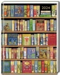Bodleian Libraries: Bookshelves 2024 Luxury Pocket Diary - Week to View