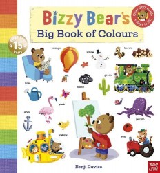 Bizzy Bear's Big Book of Colours - with over 300 colourful words to read and learn!
