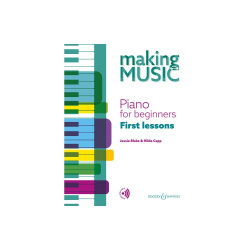 Piano for beginners : first lessons : Ein Klavierheft für Anfänger. Klavier.