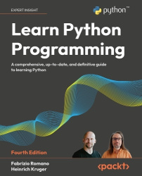 Learn Python Programming - A comprehensive, up-to-date, and definitive guide to learning Python