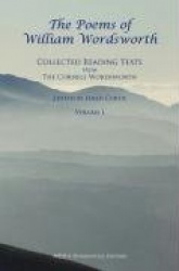 The Poems of William Wordsworth - Collected Reading Texts from the Cornell Wordsworth