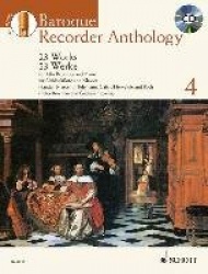 Baroque Recorder Anthology Vol. 4 - 23 Works for Alto Recorder with Piano Accompaniment