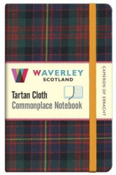 Waverley (M): Cameron of Erracht Tartan Cloth Commonplace Notebook