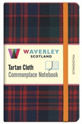Waverley (M): MacDonald Tartan Cloth Commonplace Notebook