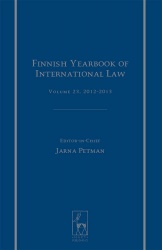 Finnish Yearbook of International Law, Volume 23, 2012-2013