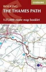 The Thames Path Map Booklet - 1:25,000 OS Route Map Booklet