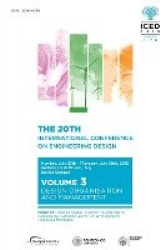 Proceedings of the 20th International Conference on Engineering Design (ICED 15) Volume 3