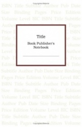Title: Book Publisher's Notebook