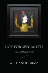 Not for Specialists - New and Selected Poems
