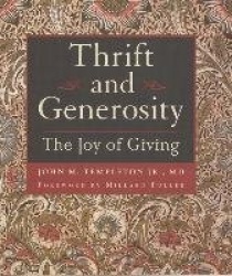 Thrift & Generosity - Joy of Giving