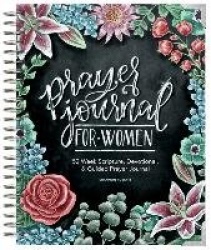 Prayer Journal for Women - 52 Week Scripture, Devotional, & Guided Prayer Journal