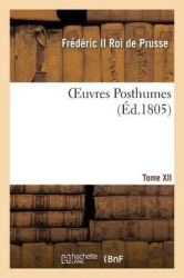Oeuvres de Frédéric II, Roi de Prusse T12