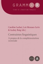 Contraintes Linguistiques - À Propos de la Complémentation Nominale