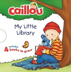 Caillou: My Little Library - Includes 4 Board Books