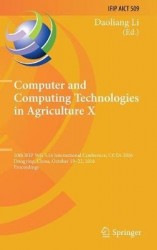Computer and Computing Technologies in Agriculture X : 10th IFIP WG 5.14 International Conference, CCTA 2016, Dongying,