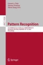 Pattern Recognition - 41st DAGM German Conference, DAGM GCPR 2019, Dortmund, Germany, September 10–13, 2019, Proceedings