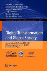 Digital Transformation and Global Society - 4th International Conference, DTGS 2019, St. Petersburg, Russia, June 19–21, 2019, R