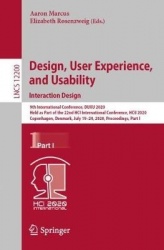 Design, User Experience, and Usability. Interaction Design - 9th International Conference, DUXU 2020, Held as Part of the 22nd H