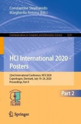HCI International 2020 - Posters : 22nd International Conference, HCII 2020, Copenhagen, Denmark, July 19–24, 2020,