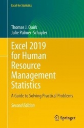 Excel 2019 for Human Resource Management Statistics : A Guide to Solving Practical Problems