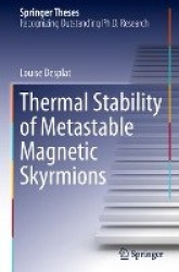 Thermal Stability of Metastable Magnetic Skyrmions