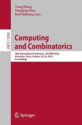 Computing and Combinatorics : 28th International Conference, COCOON 2022, Shenzhen, China, October 22–24, 2022, Proceedings