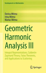 Geometric Harmonic Analysis III - Integral Representations, Calderón-Zygmund Theory, Fatou Theorems, and Applications to Scatter