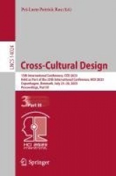 Cross-Cultural Design : 15th International Conference, CCD 2023, Held as Part of the 25th International Conference, HCII