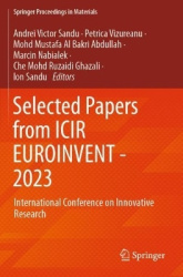 Selected Papers from ICIR EUROINVENT - 2023 : International Conference on Innovative Research