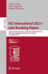 HCI International 2023 – Late Breaking Papers : 25th International Conference on Human-Computer Interaction, HCII 2023,
