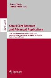 Smart Card Research and Advanced Applications - 22nd International Conference, CARDIS 2023, Amsterdam, The Netherlands, November