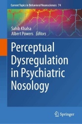 Perceptual Dysregulation in Psychiatric Nosology