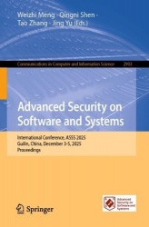 Advanced Security on Software and Systems : International Conference, ASSS 2025, Guilin, China, December 3-5, 2025,