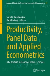 Productivity, Panel Data and Applied Econometrics : A Festschrift in Honor of Robin C. Sickles