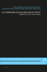 La literatura es algo más que el texto - Homenaje a Luis Á. Acosta Gómez