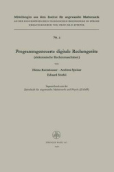 Programmgesteuerte digitale Rechengeräte (elektronische Rechenmaschinen)