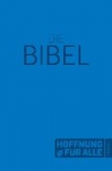 Hoffnung für alle. Die Bibel - Softcover-Edition blau