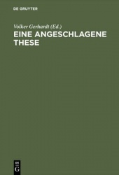 Eine Angeschlagene These Die 11. Feuerbach-These Von Karl Marx Im Foyer Der