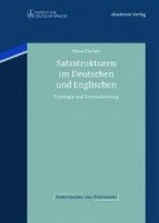 Satzstrukturen im Deutschen und Englischen