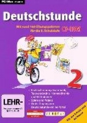 Deutschstunde 2. Klasse HS und AHS.Übungs-CD-ROM mit Lösungen