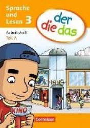 der die das - Sprache und Lesen 3. Schuljahr. Arbeitsheft Sprache Teil A und B im Paket