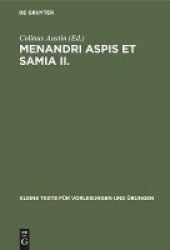 Menandri Aspis et Samia II.