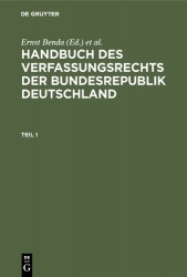 Handbuch des Verfassungsrechts der Bundesrepublik Deutschland - Studienausgabe