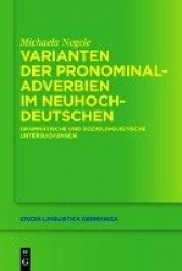 Varianten der Pronominaladverbien im Neuhochdeut - Grammatische und soziolinguistische Untersuchungen