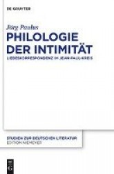 Philologie der Intimität - Liebeskorrespondenz im Jean-Paul-Kreis