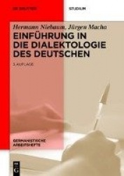 Einführung in die Dialektologie des Deutschen