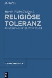 Religiöse Toleranz - 1700 Jahre nach dem Edikt von Mailand